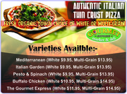 Shoppe Best Italian Crust Pizza at Gourmet Express