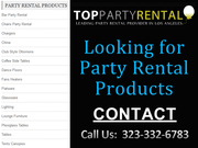 Party Rental Los Angeles