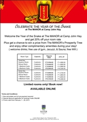 20% off at the Best Hotel in Baguio