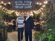 Drink beer by the Liberty Bell at Independence mall Philadelphia