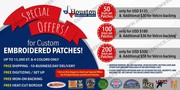 Houston Embroidery Service – Custom Patch Maker