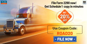 File IRS form 2290 online