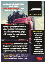 Owner Operators & Small Fleet Owners Needed