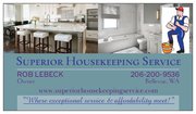 SUPERIOR HOUSEKEEPING SERVICE * 20% OFF DEEP CLEANINGS 'TIL 5-30-2020