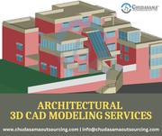 Architectural 3D CAD Modeling Services in USA – Chudasama Outsourcing