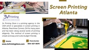 Premium Screen Printing Services in Atlanta - 3v Printing Store