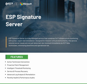 ESP Signature Server from ECF Cloud Solution Store