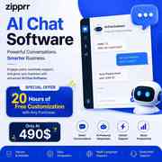 Zipprr AI Chat Software – Launch a Scalable AI Chatbot Business for $