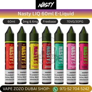 Buy Nasty LIQ 60ml Freebase E-Liquid Online in Dubai – Best Flavours A