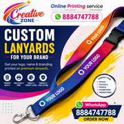 Tag printing-- Lanyards with printing  Rs.30/  