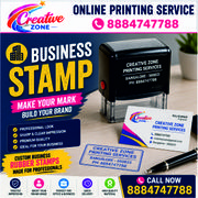 Pr – Ink Rubber Stamp 200/- | upto 100 Impression | Company Name Stamp