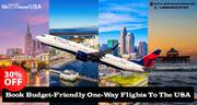 Book Budget-Friendly One-Way Flights to the USA