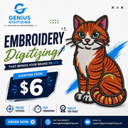 Genius Digitizing – Premium Embroidery Digitizing